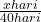 \frac{x hari}{40 hari}$